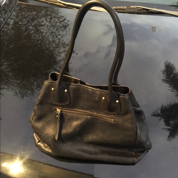 Now 20% OFF BIG BLACK Leather DOONEY w/POCKETS Galore! HP-Thanks 4 Likes.4July23 - Picture 7 of 8